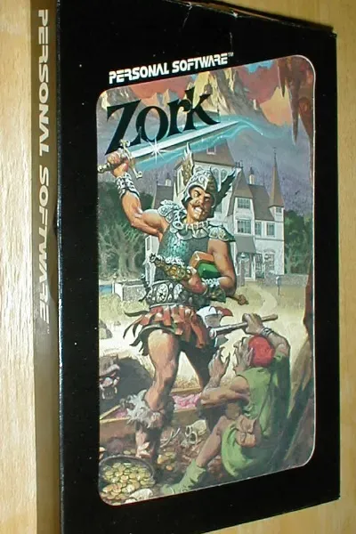 Personal Software Inc. packaging of Zork for Apple II machines